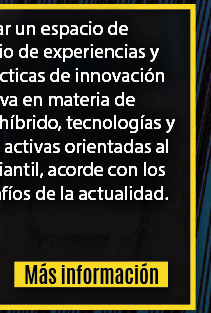 Encuentro de Innovación Educativa: aprendizaje híbrido y pedagogías activas (Más información)